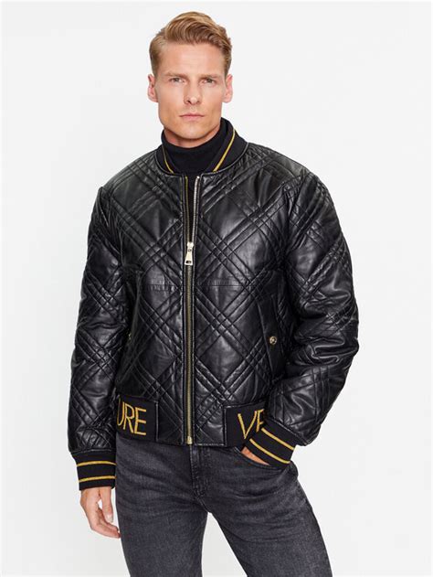 versace jeans couture lederjacke herren|Lederjacken für Herren von Versace Jeans Couture .